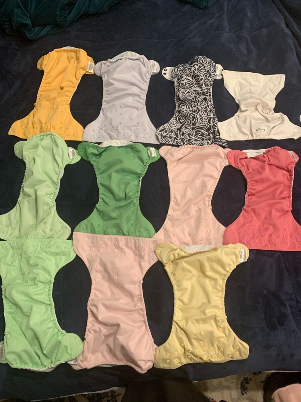 HUGE LOT of Cloth Diapers BumGenius